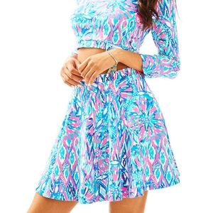 NWOT LILLY PULITZER CARLITA SKORT TIKI PINK SAKE